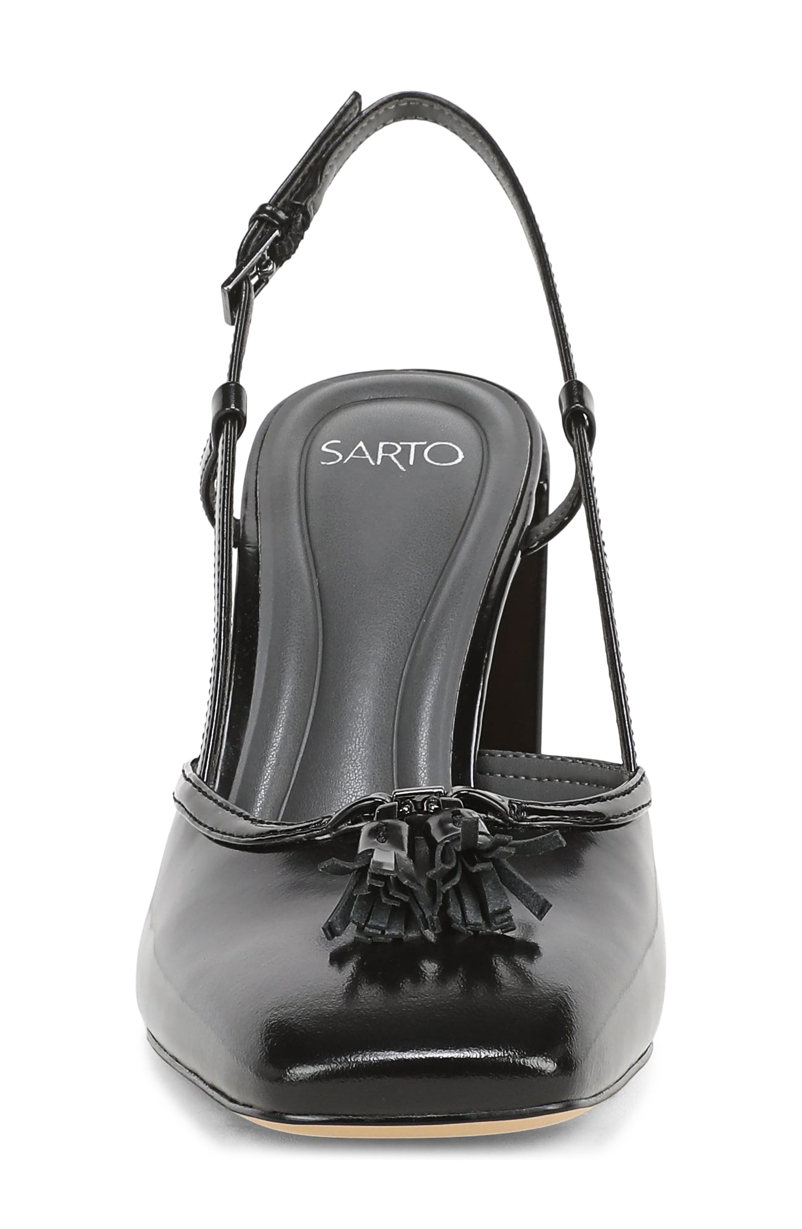 Gaila Slingback Pump, Alternate, color, BLACK CALF LEATHER