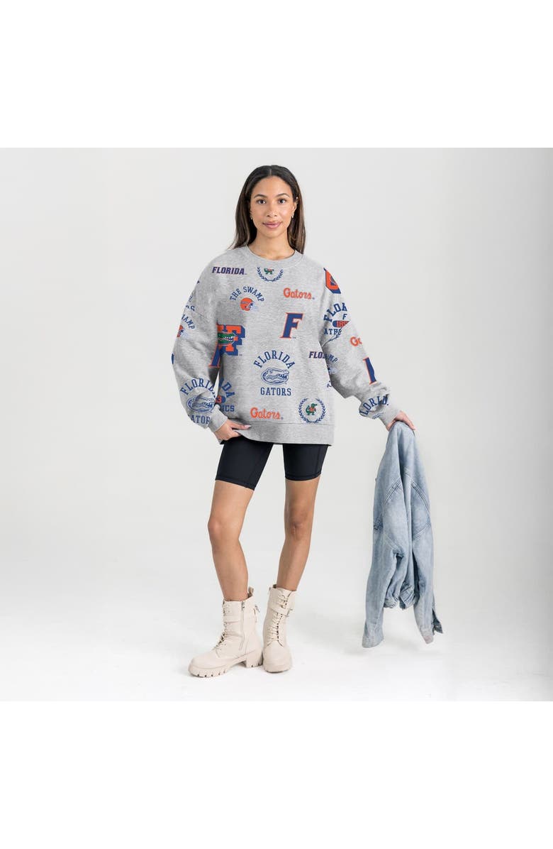 GAMEDAY COUTURE Women
s Gameday Couture Gray Florida Gators Always on Repeat Fleece Sweatshirt, Alternate, color, Gray