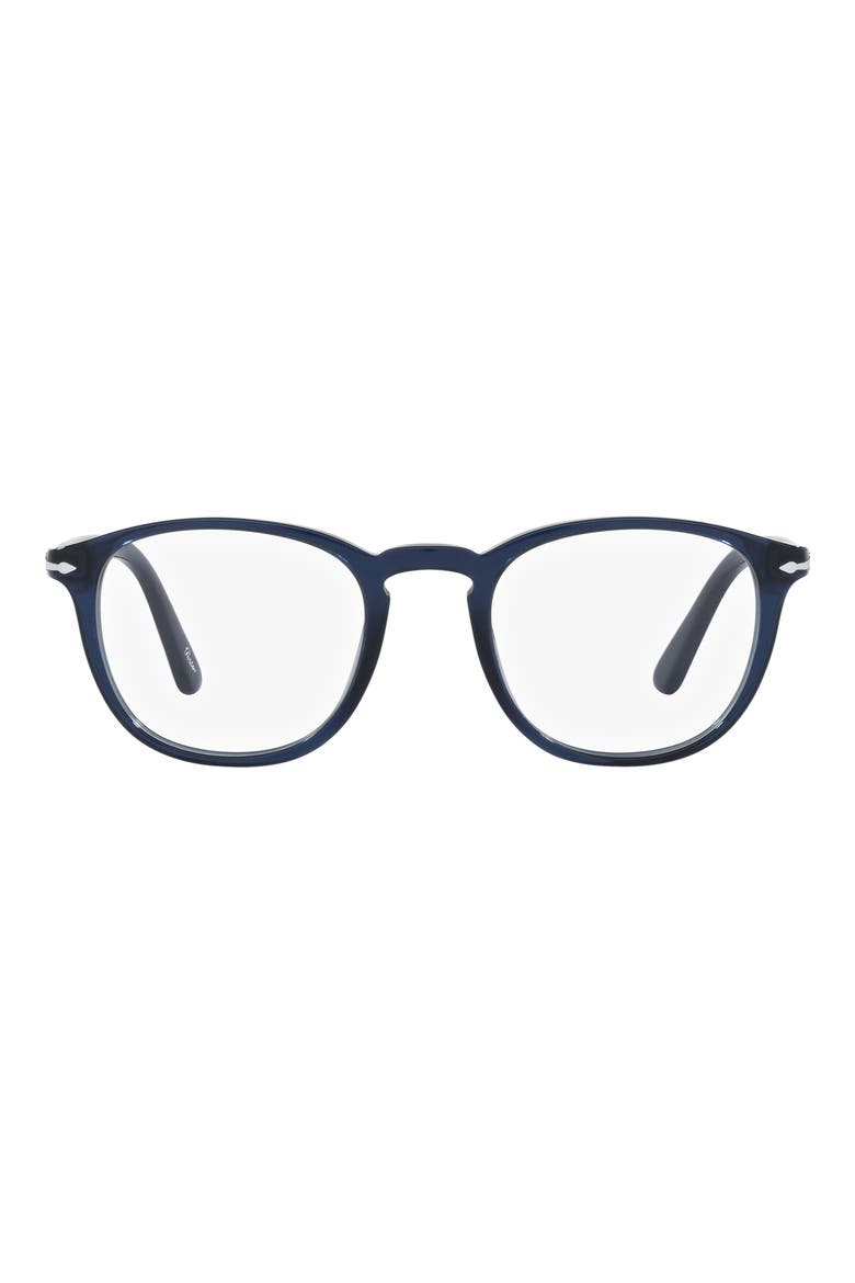 49mm Optical Glasses, Main, color, TRANS BLUE