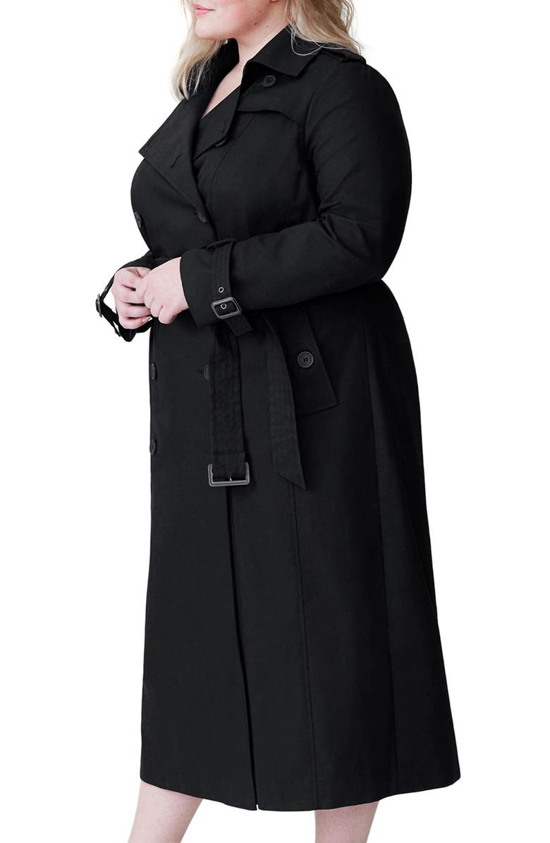 Universal Standard Tirsa Water Resistant Trench Coat, Alternate, color, 