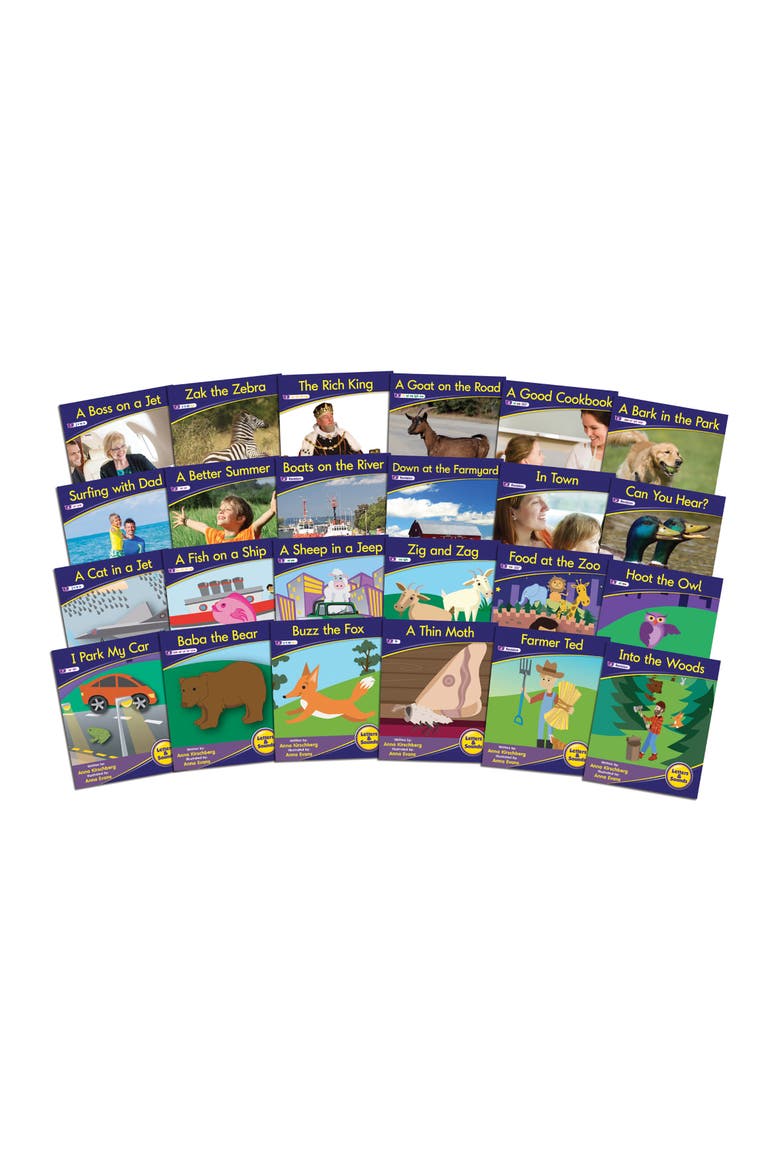 Phonics Readers Fiction Learning Set, Alternate, color, Multicolored