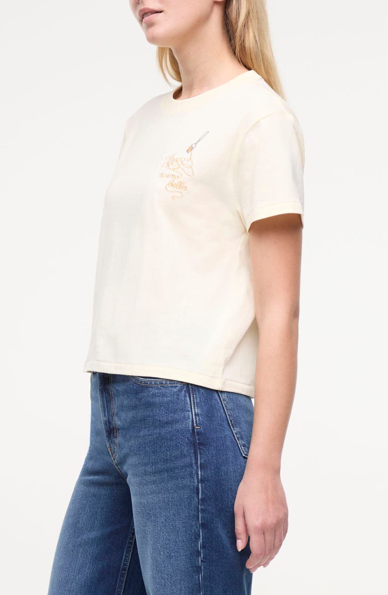 Wildfox Ti Amo Pasta Bella T-Shirt, Alternate, color, Afterglow