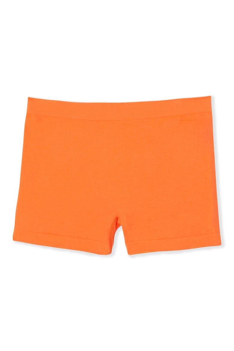 Amande Seamless Cotton Blend Boyshorts, Alternate, color, APRICOT