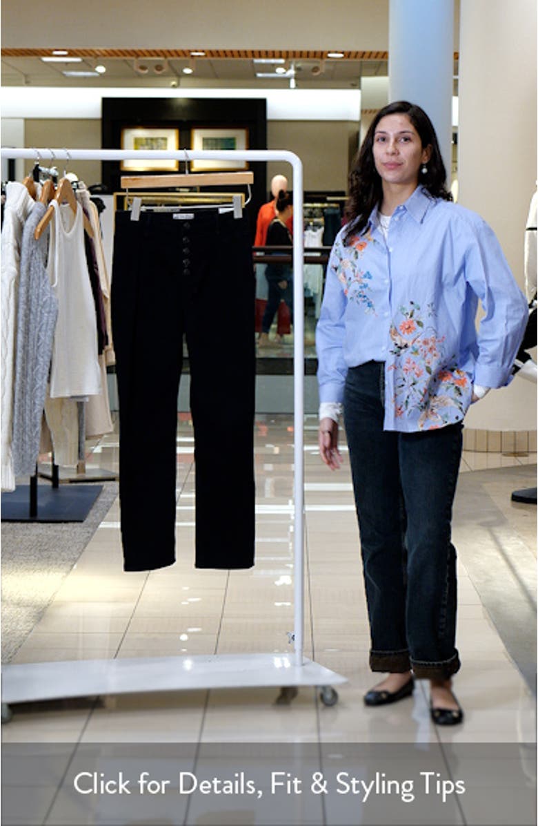 Aura High Waist Slim Cigarette Jeans, sales video thumbnail