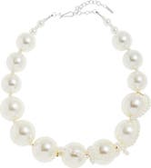 COMPLETEDWORKS Faux Pearl Necklace