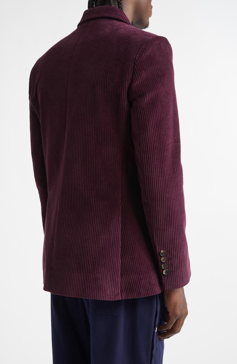 Bode Corduroy Suit Jacket, Alternate, color, Dark Purple