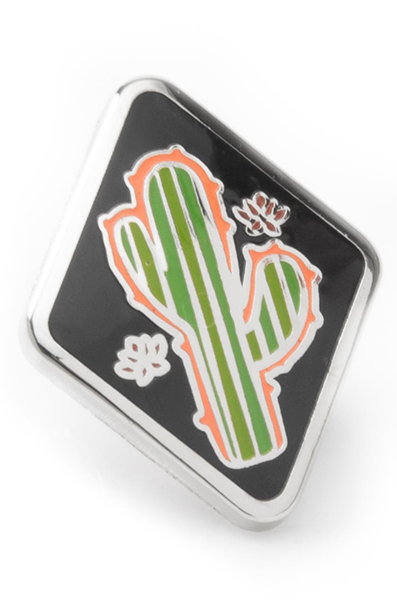Cufflinks, Inc. Cactus Lapel Pin, Main, color, 