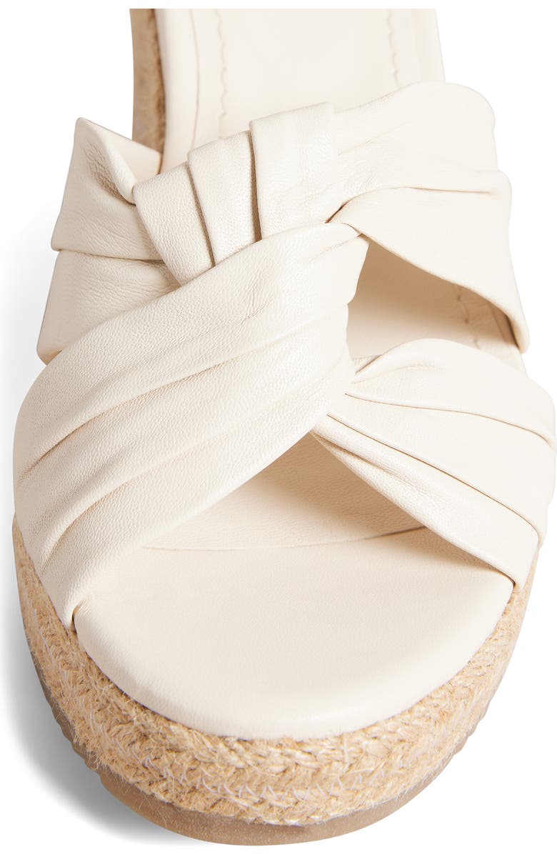 Ted Baker London Carda Knot Espadrille Platform Wedge Sandal, Alternate, color,