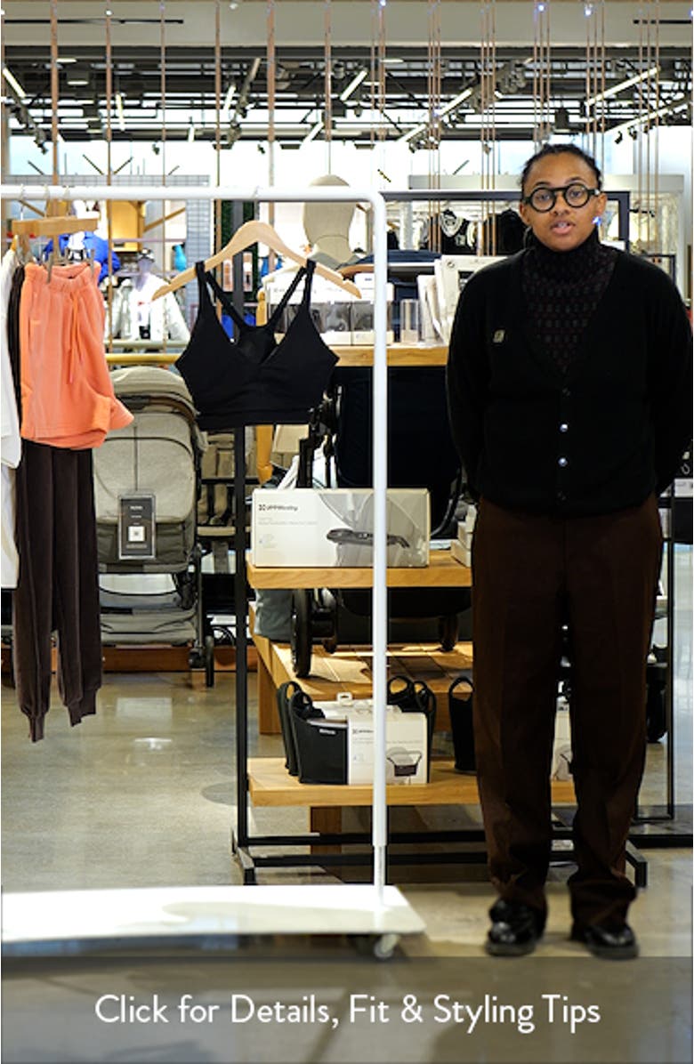 Zenvy Rib Light-Support Padded Sports Bra, sales video thumbnail