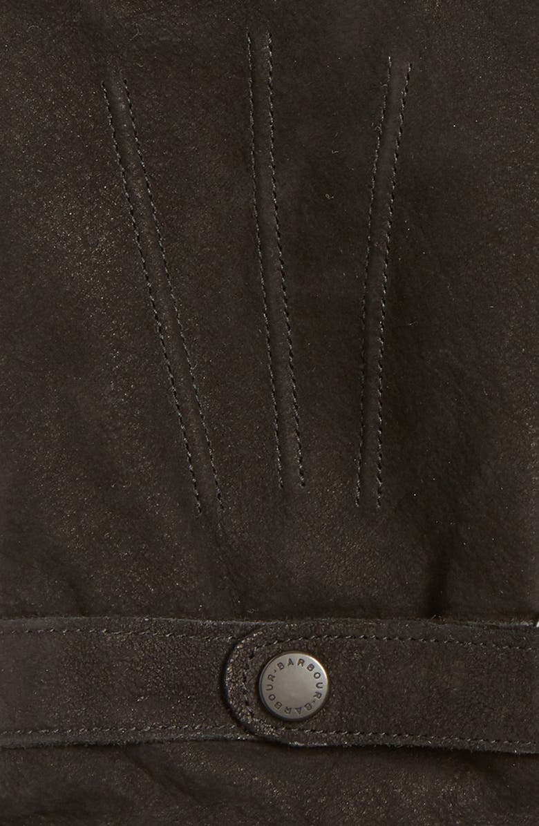 Barbour Leather Gloves, Alternate, color, 