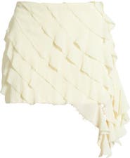 Mistress Rocks Tiered Ruffle Miniskirt