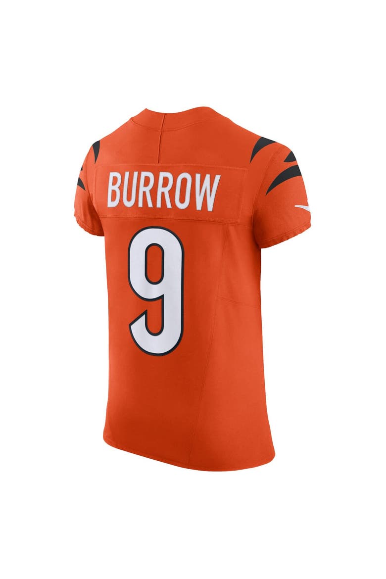 Men's Nike Joe Burrow Orange Cincinnati Bengals Vapor F.U.S.E. Elite Jersey, Alternate, color, Orange