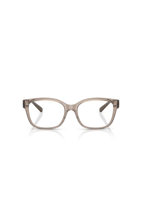 Armani Exchange 53mm Rectangle Optical Glasses In Neutral