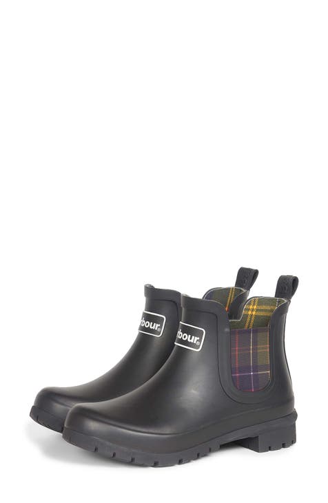 Barbour rubber boots best sale