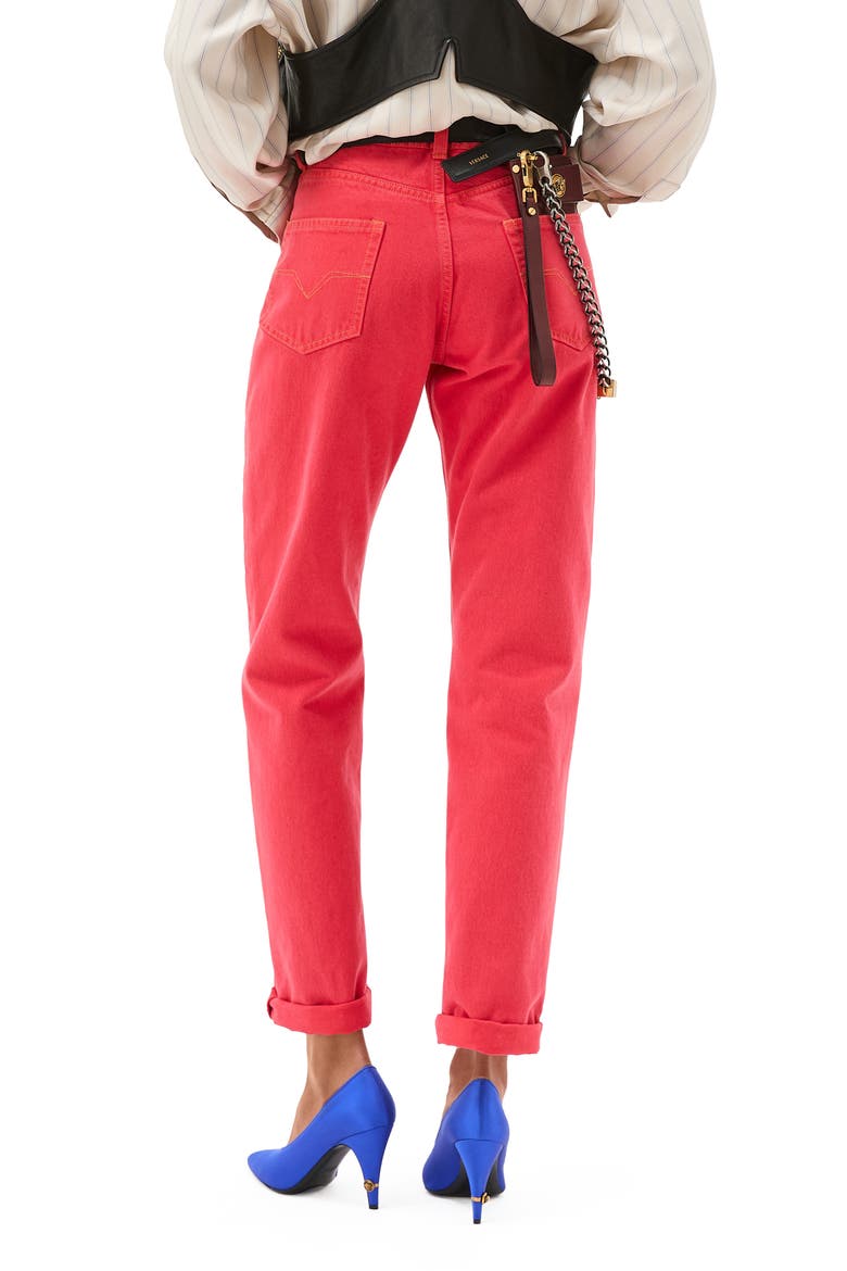 Gender Inclusive Straight Leg Jeans, Alternate, color, 1DA80-RED