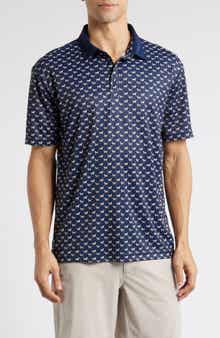 Dublin Dog Print Golf Polo