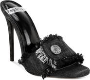 Rag & Co Claudia Denim Stiletto Sandal
