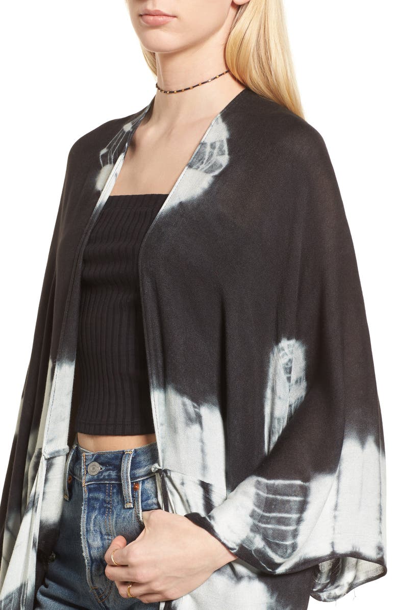 Free People Spellbound Tie Dye Kimono Duster, Alternate, color,