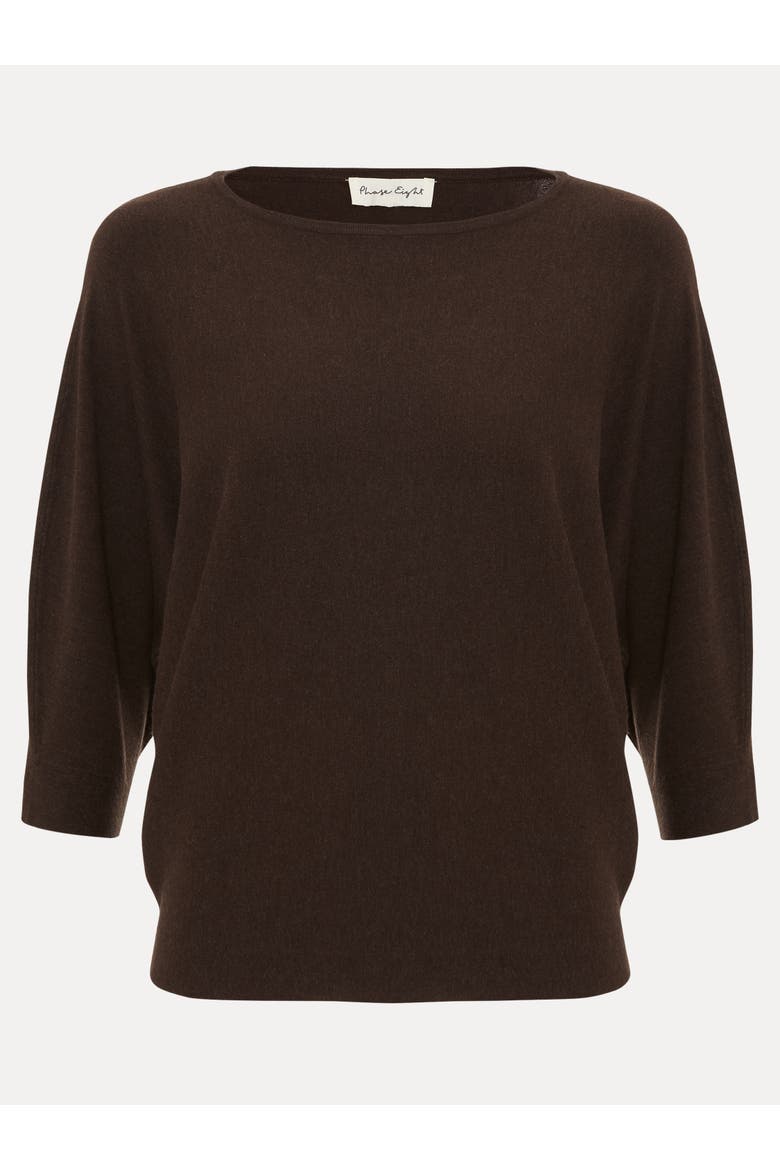 Cristine Knit Jumper, Alternate, color, Brown