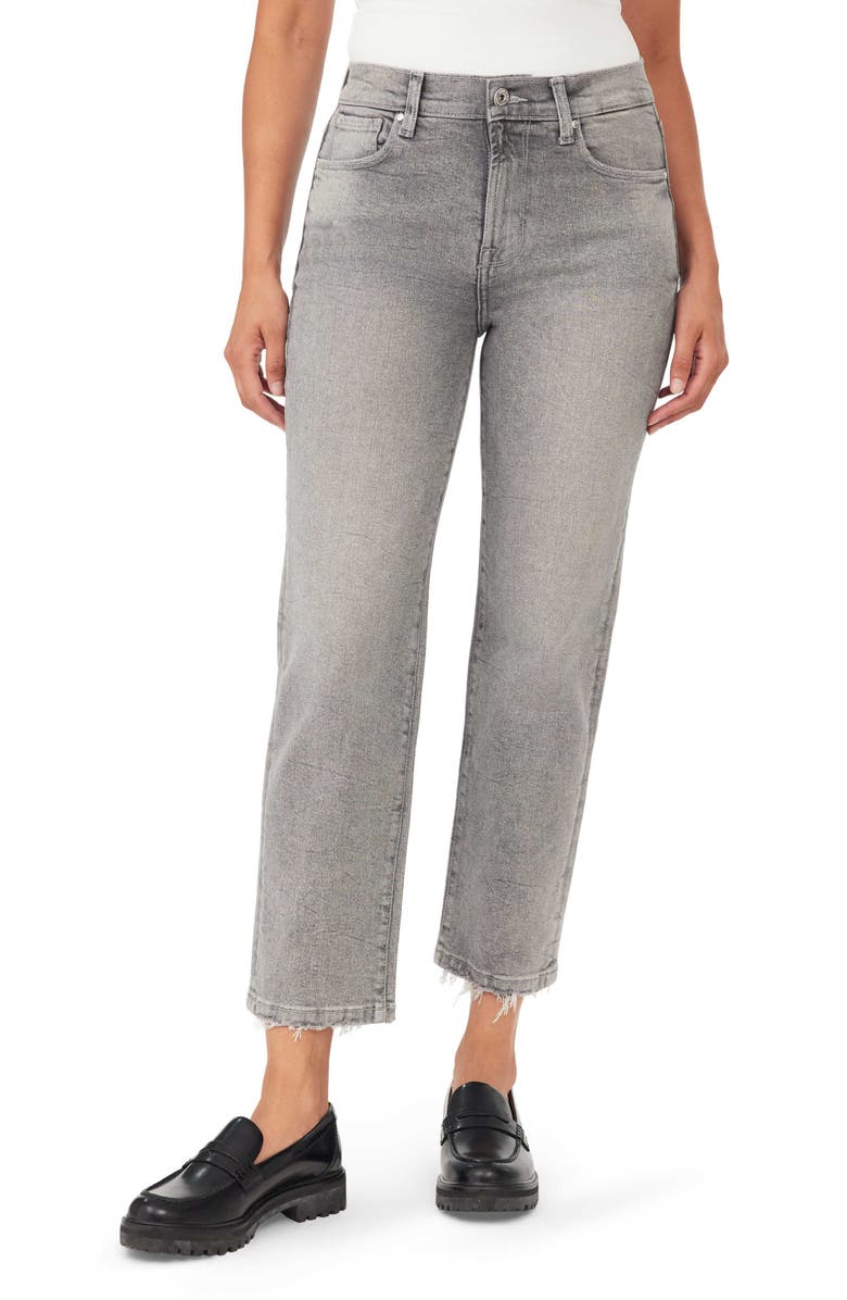 Kensie Straight Leg Jeans, Main, color, Grayson