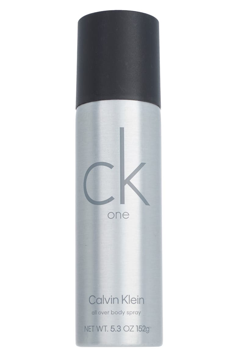 CK One Body Spray, Main, color, NO COLOR