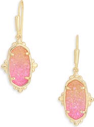Kendra Scott Lee Petal Framed Drop Earrings