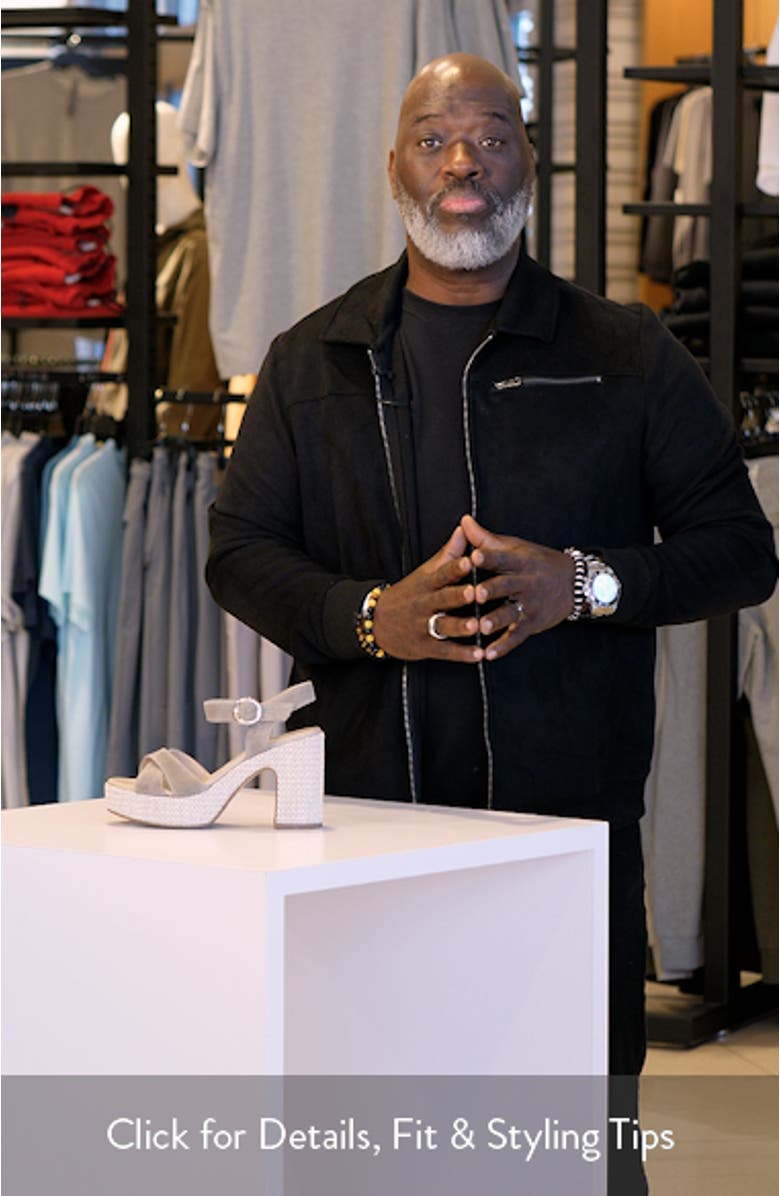 Ankle Strap Platform Sandal, sales video thumbnail