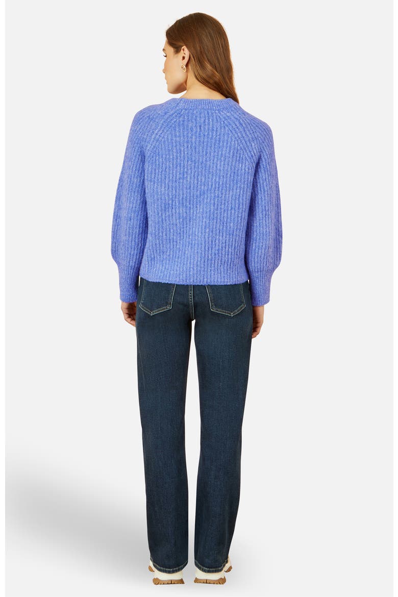 Long Sleeve Crew Neck Relaxed Fit Jumper, Alternate, color, Blue