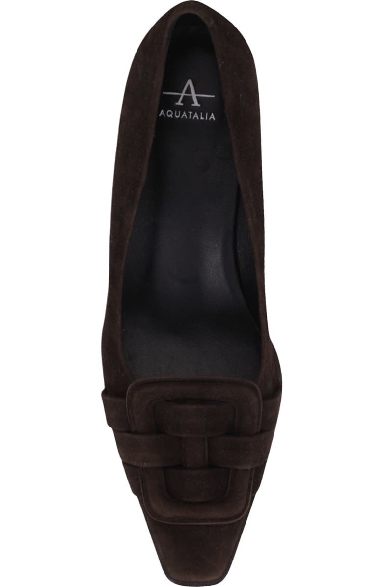 Aquatalia Aloha Pump, Alternate, color, Espresso Suede