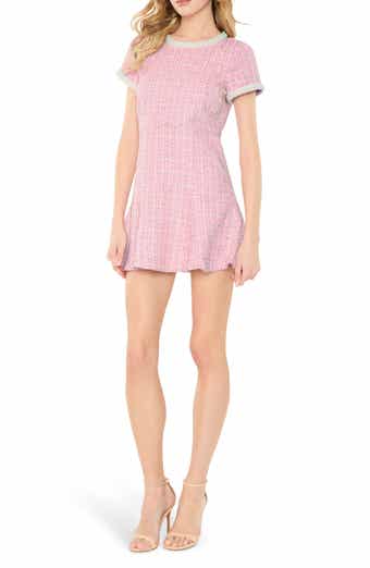 Brie Beaded Tweed Minidress