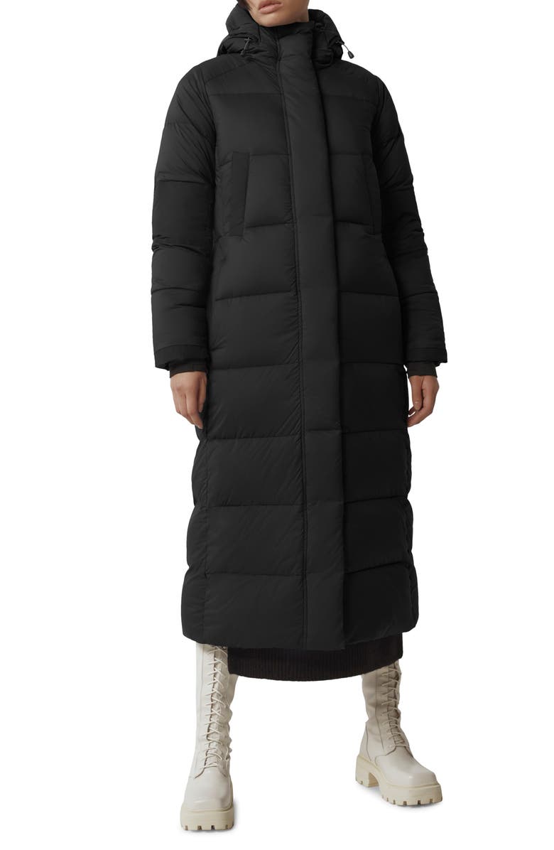 Canada Goose Alliston 750 Fill Power Down Long Hooded Parka, Main, color, 