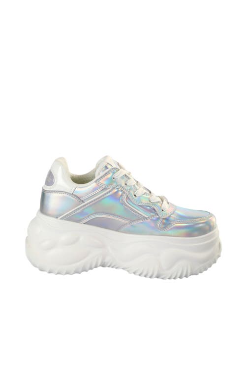 Buffalo Boots Feral One Sneaker in Silver Holo at Nordstrom, Size 39