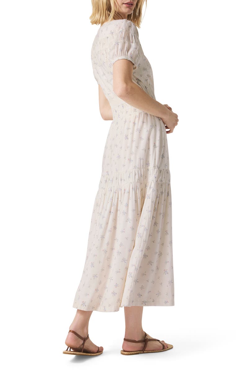 Splendid Ellery Floral Midi Dress, Alternate, color, 