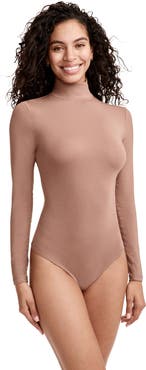 Jockey Women's Supersoft Mock Neck Bodysuit