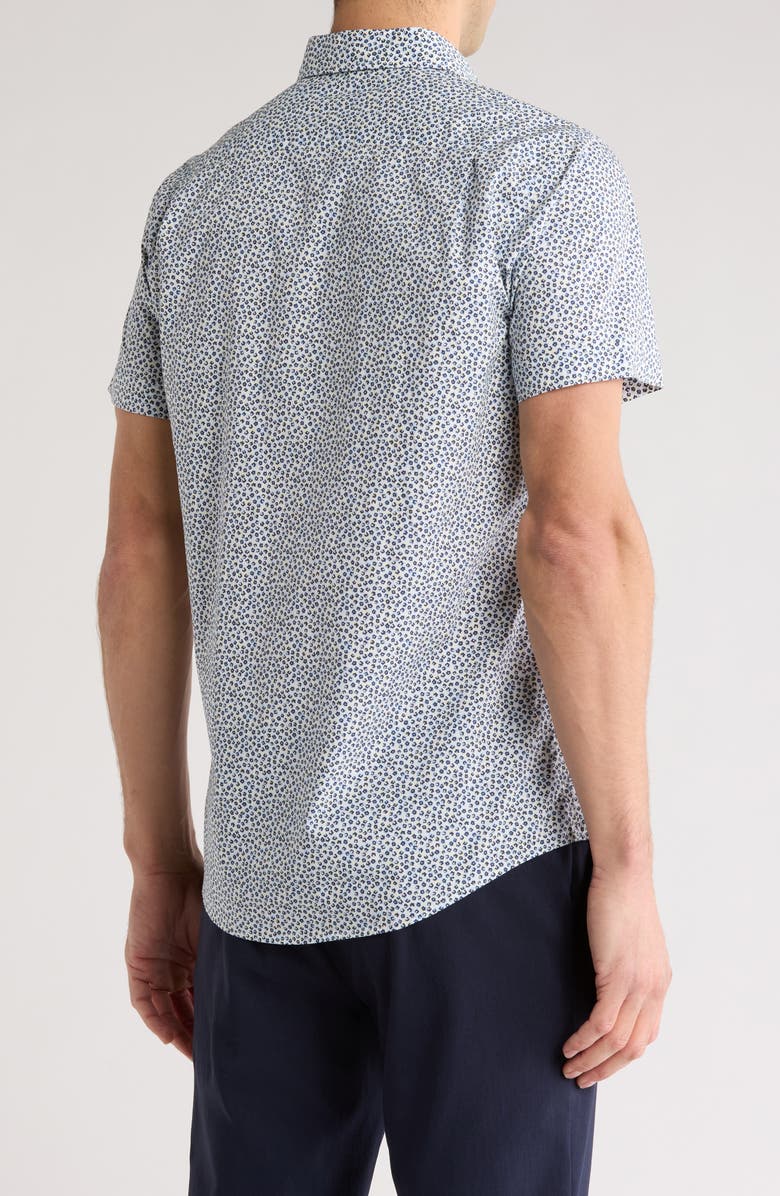 Rodd & Gunn East Winton Cotton Short Sleeve Button-Up Shirt, Alternate, color, White