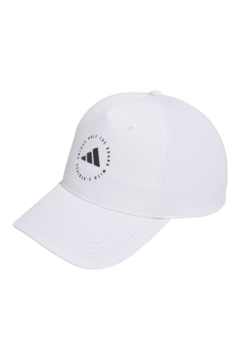 Golf Performance Golf Snapback Cap, Main, color, WHITE