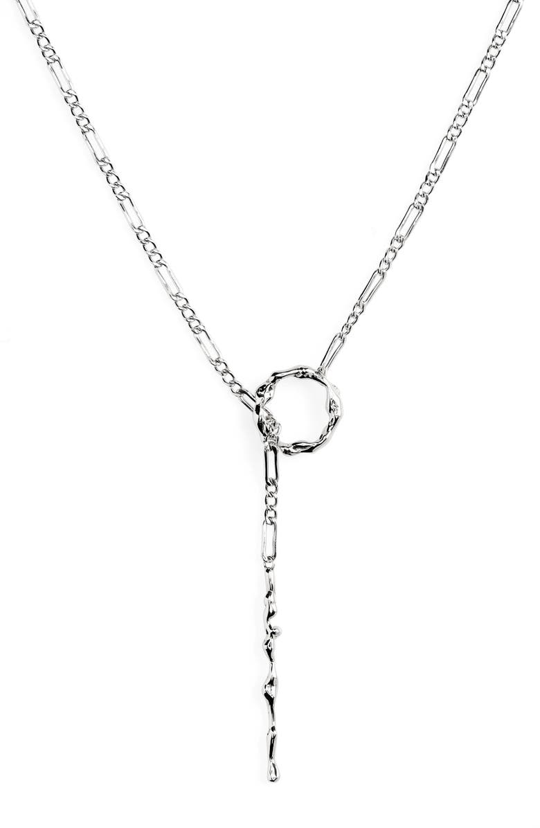 FARIS Lava Lariat Necklace, Main, color, 