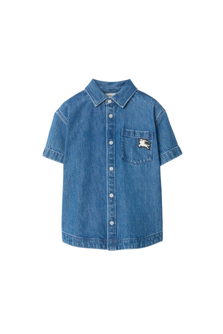 Denim Shirt, Main, color, Vintage denim