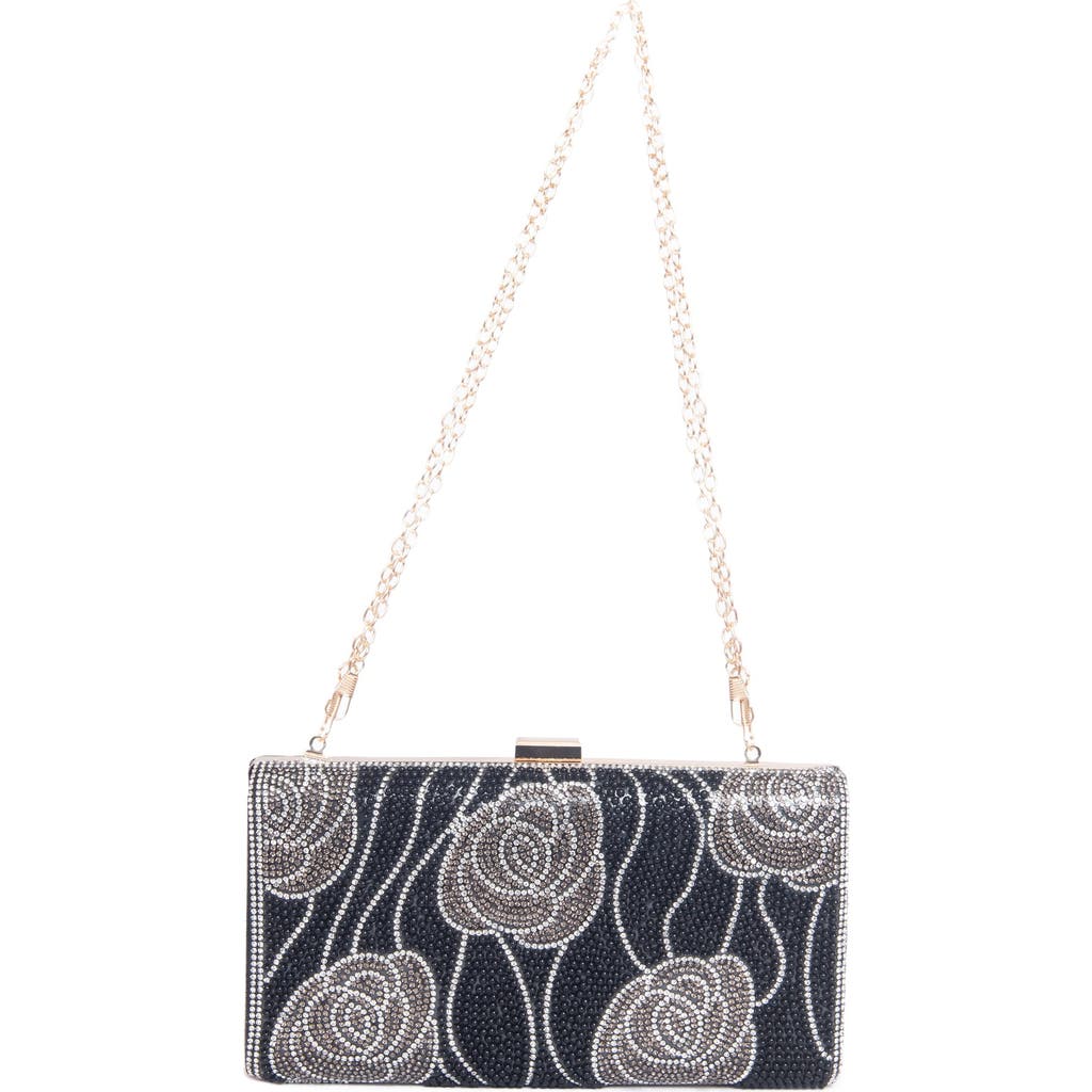 Lauren Lorraine Bouquet Clutch In Black