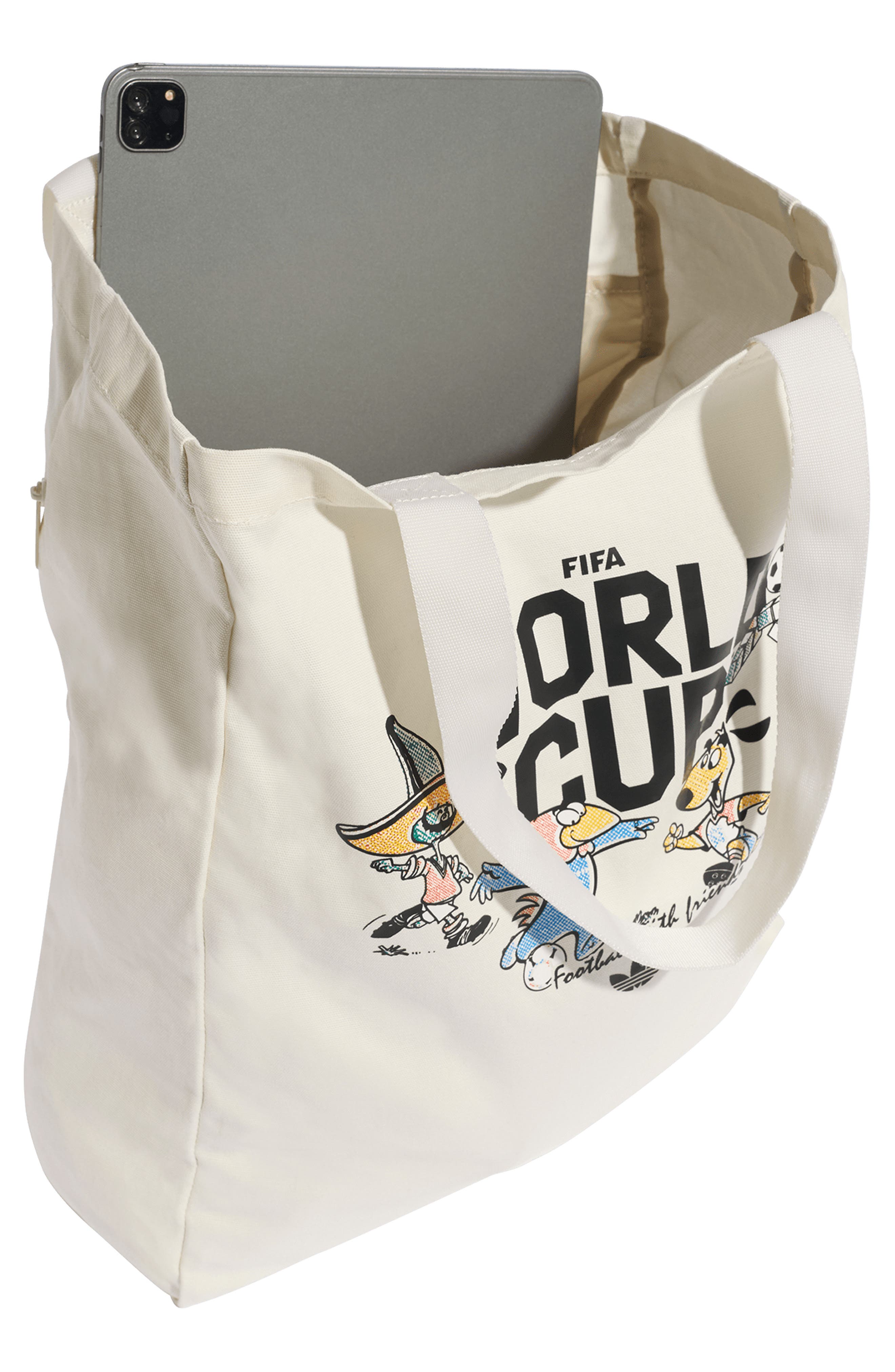 adidas Originals Mascot Canvas Tote, Alternate, color, 