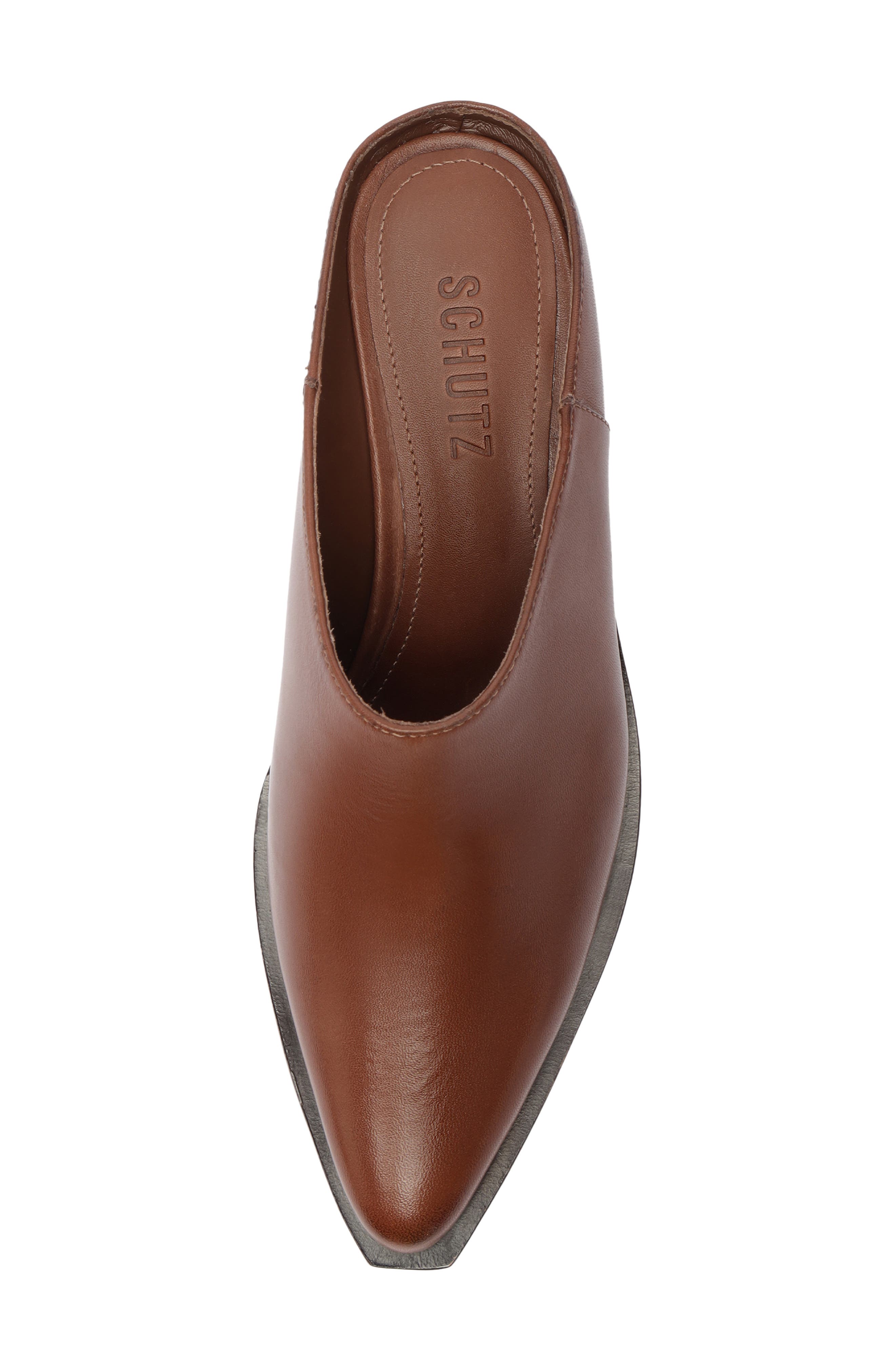 Taylor Leather Mule, Alternate, color, WARM TOFFEE