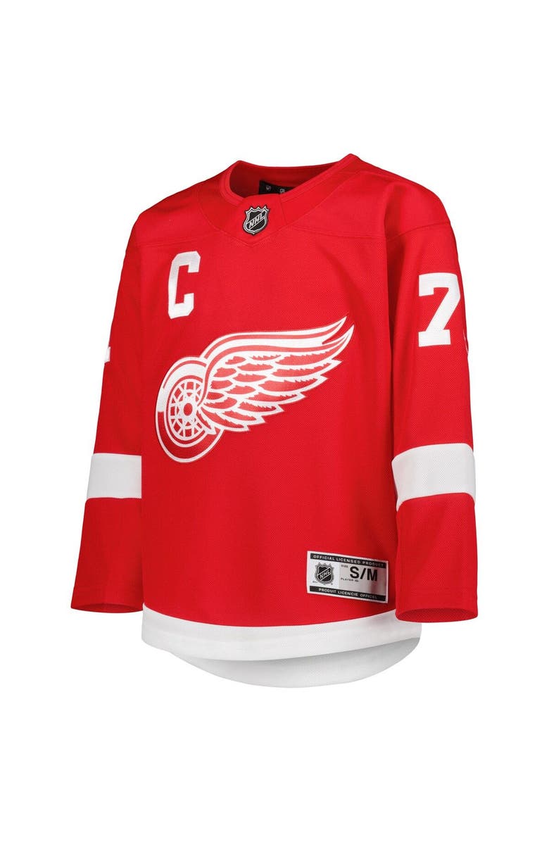 Outerstuff Youth Dylan Larkin Red Detroit Red Wings Home Premier Player Jersey, Alternate, color, 