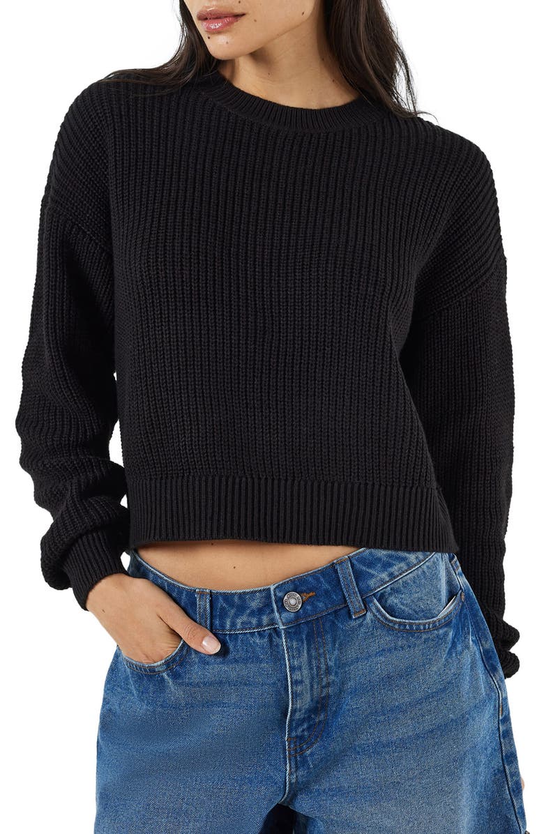 Noisy may Maysa Crewneck Sweater, Main, color, 