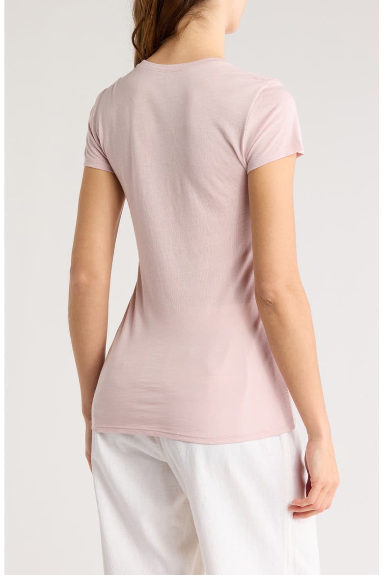 Slim Fit Crew Tee, Alternate, color, ROSE PEARL