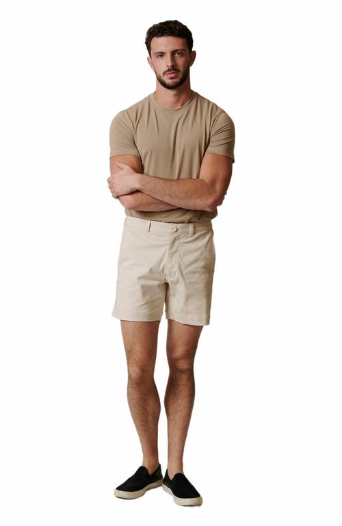 Leisure Lab Stretch Cotton Chino Shorts