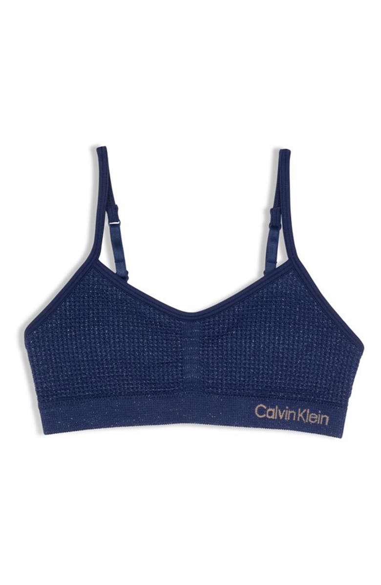 Calvin Klein Kids' Leopard Spot Bralette, Main, color, Symph