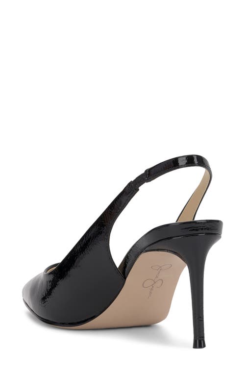 Jessica Simpson Souli Slingback Pointed Toe Pump In Black