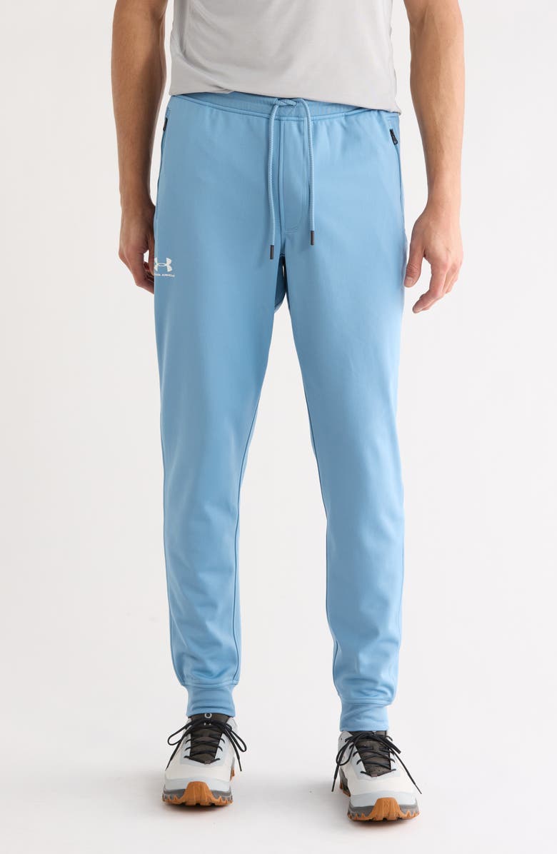 Under Armour Sportstyle Zip Pocket Knit Joggers, Main, color, Blue Smoke