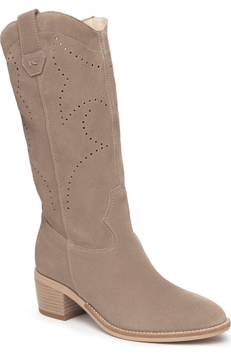 NeroGiardini Western Boot, Main, color, Taupe