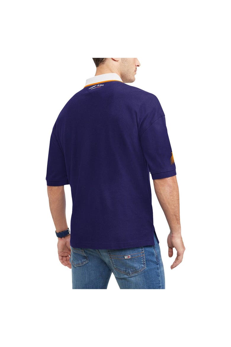 Men's Tommy Jeans Purple Phoenix Suns Stanley Pique Polo, Alternate, color, Purple